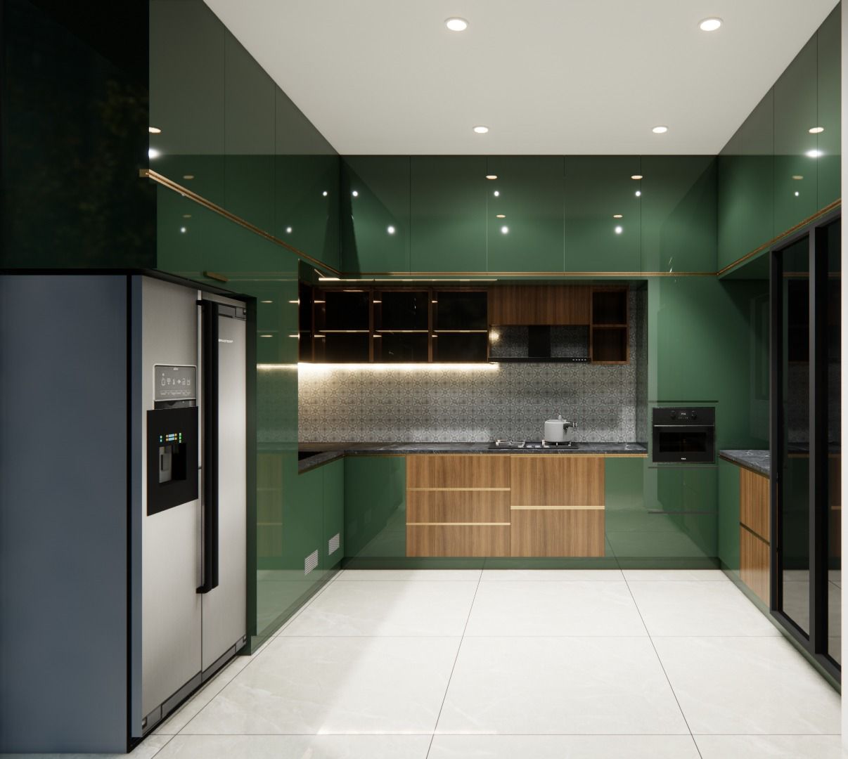Emerald Kitchen Residence